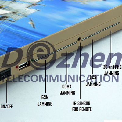 Cellphone Hidden Signal Jammer 15-60 Meter Radius Range For Against Mobile Phones