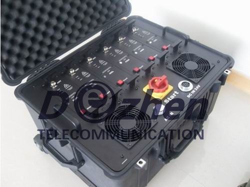 300W High Power VHF UHF NMT CDMA Single Jammer (Waterproof &amp; shockproof design)