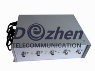 5 Band Mobile Phone Blocker , 75W High Power 3G Cell Phone Jammer 100 Meters