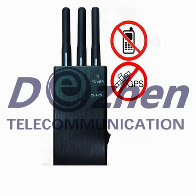 5-Band Portable GPS &amp; Cell Phone Signal Jammer