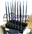 12-band Jammer Cell Phone GSM CDMA 3G 4G WIFI GPS VHF,UHF and Lojack