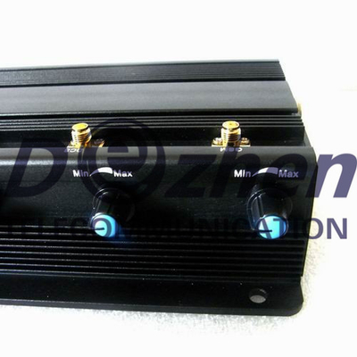 AC Adapter Mobile Phone Signal Jammer 15W High Power 6 Antenna 3G GPS L1 L2 L5