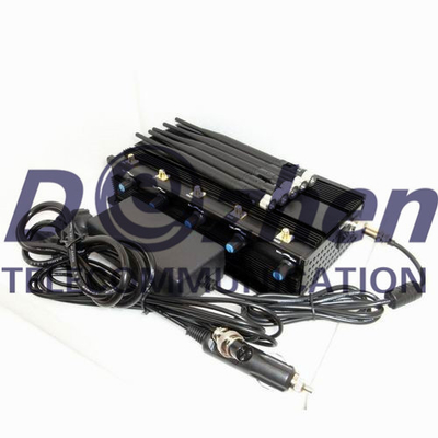 5 High Power Antenna Phone Jammer & GPS Jammer