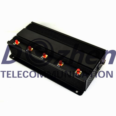 Adjustable Buttons GPS Signal Jammer GPS L1 L2 L3 L4 L5 7W Powerful With AC Adapter