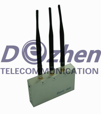 Cell Phone Jammer with Remote Control (CDMA,GSM,DCS and 3G)