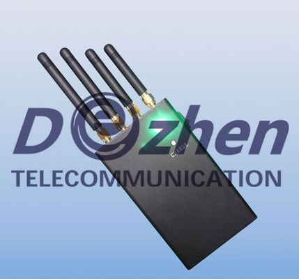 4 Band 2W Portable WiFi, Cell Phone Signal Blocker