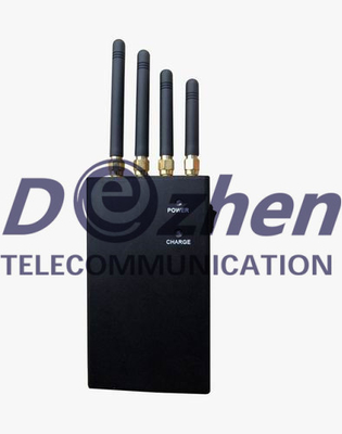 4 Band 2W Portable WiFi, Cell Phone Signal Blocker