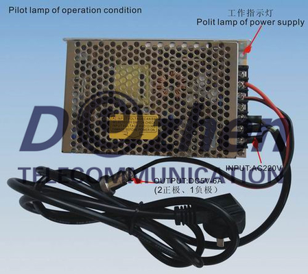 5 Antenna 25W High Power 3G Cell phone & WiFi Jammer with Outer Detachable Power Supply