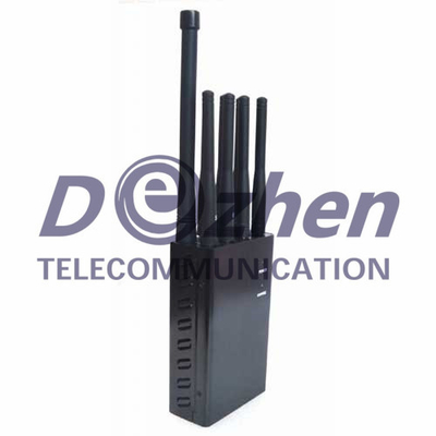 8 Antenna Handheld Jammers WiFi GPS Lojack and 3G 4GLTE 4GWimax Phone Signal Jammer