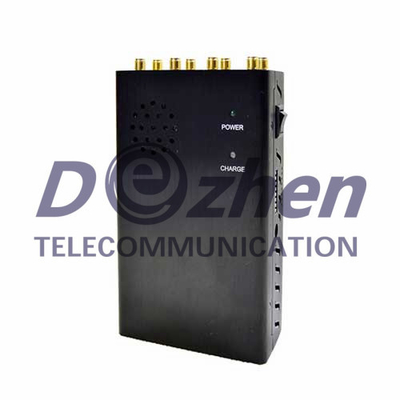 8 Antenna Handheld Jammers WiFi GPS VHF UHF and 3G 4GLTE Phone Signal Jammer