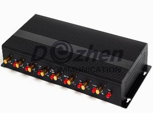 8 Powerful Antenna 3G/4G WiFi High Power Cellphone Jammer with Portable Aluminum Box