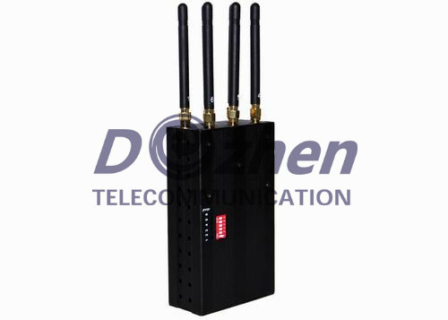 6 Antenna Handheld Phone Jammer &amp; WiFi Jammer &amp; GPS Jammer