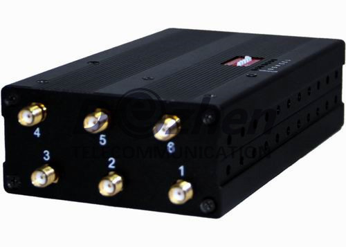 6 Antenna Handheld Phone Jammer &amp; WiFi Jammer &amp; GPS Jammer