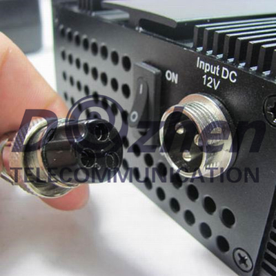 8 Bands Adjustable Powerful 3G 4G Cellphone Jammer & UHF VHF WiFi Jammer