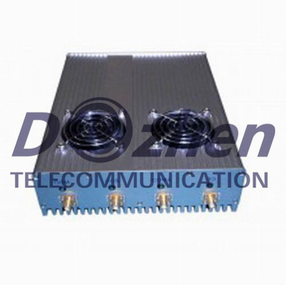 4 Antenna 20W High Power 3G Cell phone & WiFi Jammer with Outer Detachable Power Supply