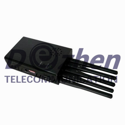 Selectable Portable GPS WiFi 3G Cell Phone Signal Jammer