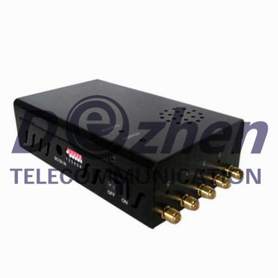 Selectable Portable GPS WiFi 3G Cell Phone Signal Jammer