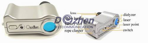 Adjustable Focus Radio Frequency Detector Selectable Searching For Camera