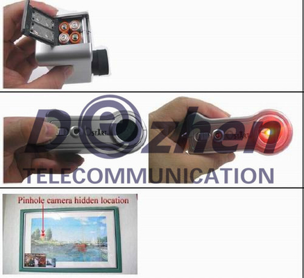 Adjustable Focus Radio Frequency Detector Selectable Searching For Camera