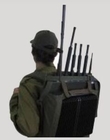 Manpack Mobile Signal Jammer Device , RF Frequency Jammer Signal Blocker 75w
