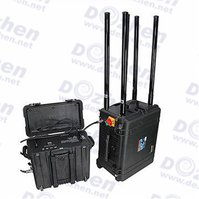 Portable RCIED 460W Mobile Phone Signal Jammer phone signal scrambler