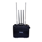 Signal WiFi /GPS/ VHF UHF/ 4G Jammer , High-output Power 95W Up to 150m Mobile Phone Jammer