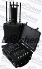 Omnidirectional Antennas Cell Phone 600W Bomb Jammer DDS convoy jamming system signal jammer
