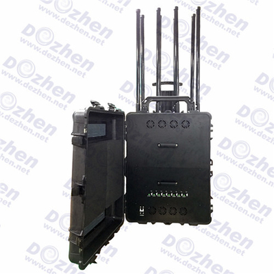 Multi-Bands Cell Phone Signal jammer+ Remote Control (3G, 4G,5G,GSM, CDMA, DCS)