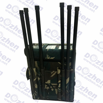 Omni Directional Antenna 6 Bands 80W Backpack Jammer