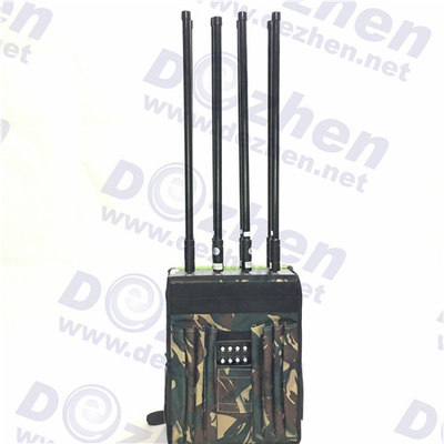 Manually Switch Control 80W Mobile Signal Jammer Device