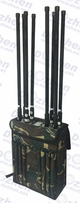 6 Bands Backpack Wireless Signal Jammer Portable Cell Phone Signal Type For Police