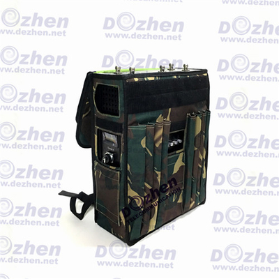 Cell Phone Signal Backpack Jammer Manually Switch Control For Police 50-150 Meters