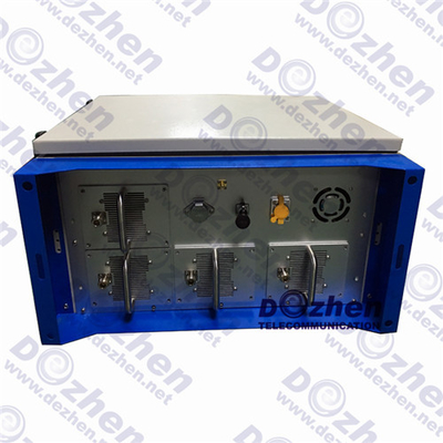 550W High Power Waterproof Outdoor Signal Jammer 2G 3G 4G 5G With Omni Directional Antennas