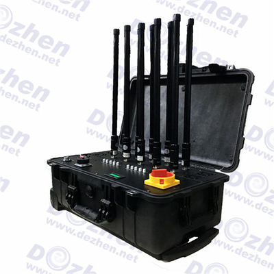 AC 110 240V 330W GSM Portable Vehicle Jamming Device wifi signal jammer