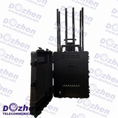 180W 1000M WiFi 2.4G 5.8G Drone Signal Jammer drone signal scrambler