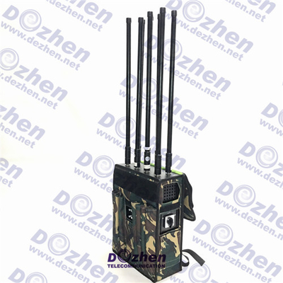 Waterproof GPS WIFI 5.8G Cell Phone Signal Scrambler signal jamming device