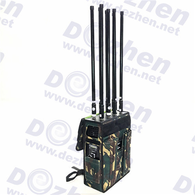 VIP Protection Security Backpack Jammer High Power GPS Cell Phone Signal Jammer