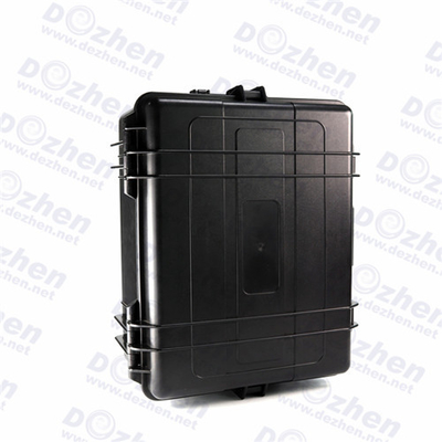 Powerful Vehicle Military Draw Bar Box 6 Channels Walky-Talky UHF VHF Jammer Output Power 300W