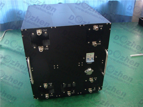 Military Adjustable Outdoor Powerfull Wireless Signal Jammer Blocking All Frequency 20-3000MHz