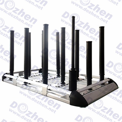 Military Full Band 820 Watt 1000m UHF VHF Jammer wifi signal jammer