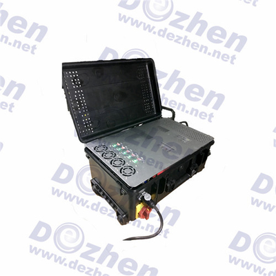 Military Vehicle High Power Cell Phone Bomb Signal Jammer - Portable DDS Jammer power cell phone