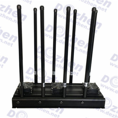 UAV 157W Drone Signal Jammer 400~1000m Omni Directional Antennas