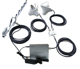 High System Gains CDMA Dual Band Repeater 800/1900 MHZ Booster Low Interference To BTS