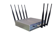 Professional GSM / WIFI Cell Phone Jammer Anti Gps Jammer With 8 Antennas