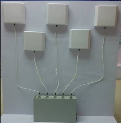 High Power 4 Band 60w Cell Phone Signal Jammer For Schools / Polices