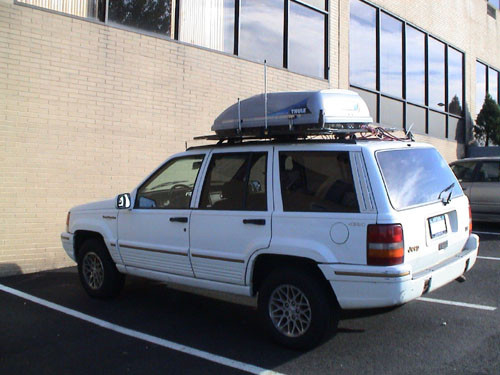 DDS Bomb Wireless Signal Jammer , 20-500mhz Cell Phone Jammer Wire Control For Car