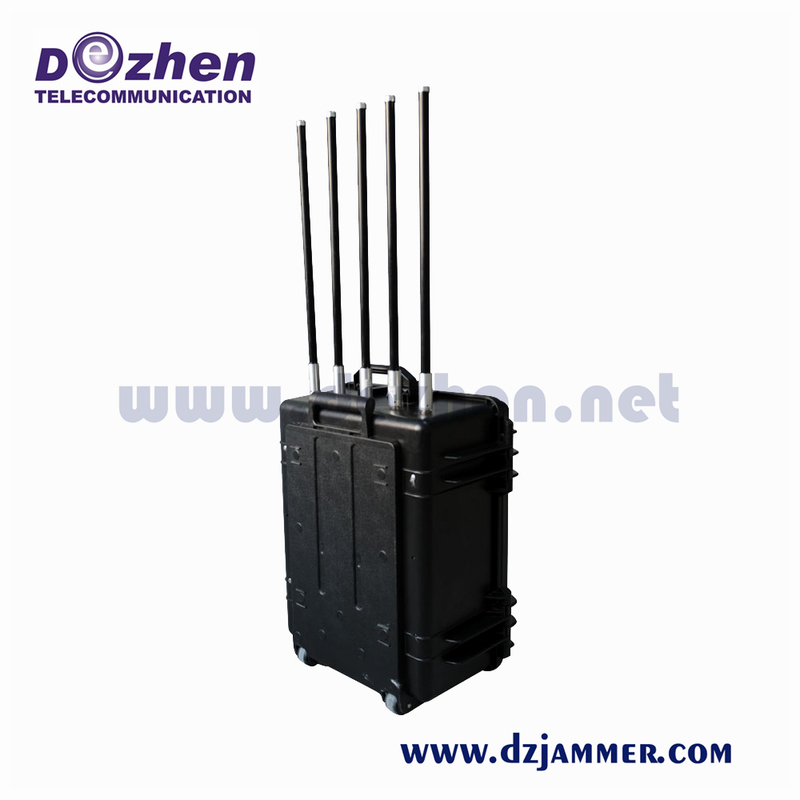 Remote Control Vehicle 1200W 2.4G Military Gps Jammer device to jam cell phone signals