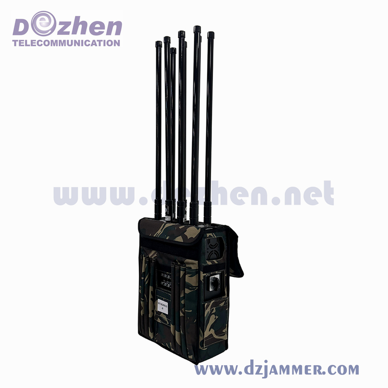 Durable High Power VIP Protection Security Cell Phone Signal Backpack Jammer signal jamming device