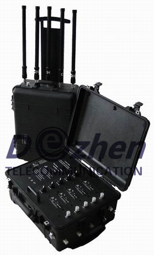 Anti Explosion Portable Signal Jammer 80W High Power Wireless Radio Frequency Amplifier