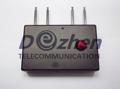 Portable Quad Band RF Gps Signal Blocker 400mA 310MHz/315MHz/ 390MHz/433MHz